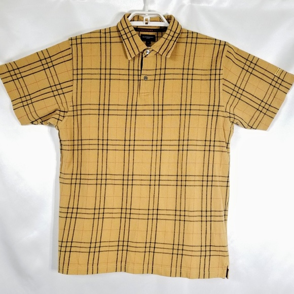 burberry nova check polo